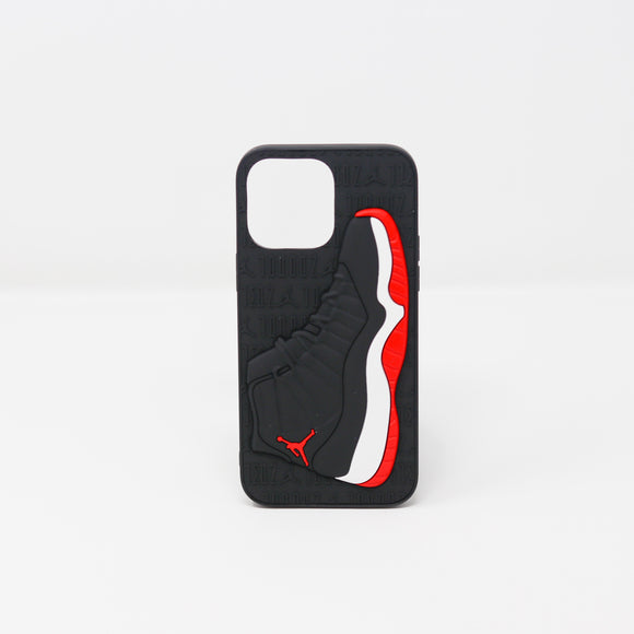 White, Black and Red Phone Case
